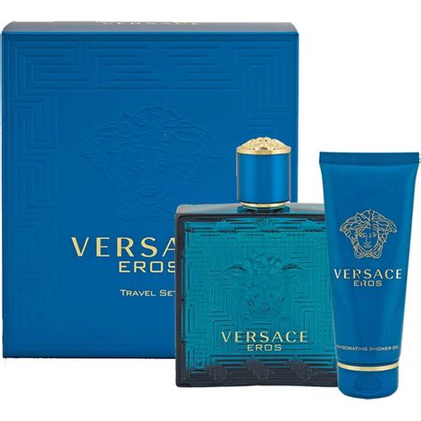 versace eros travel set 2 piezas